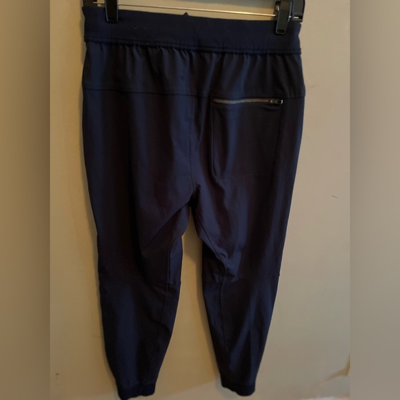 LULULEMON ABC JOGGERS FIRST RELEASE NAVY BLUE M medium MENS Great CONDITION - Picture 8 of 8